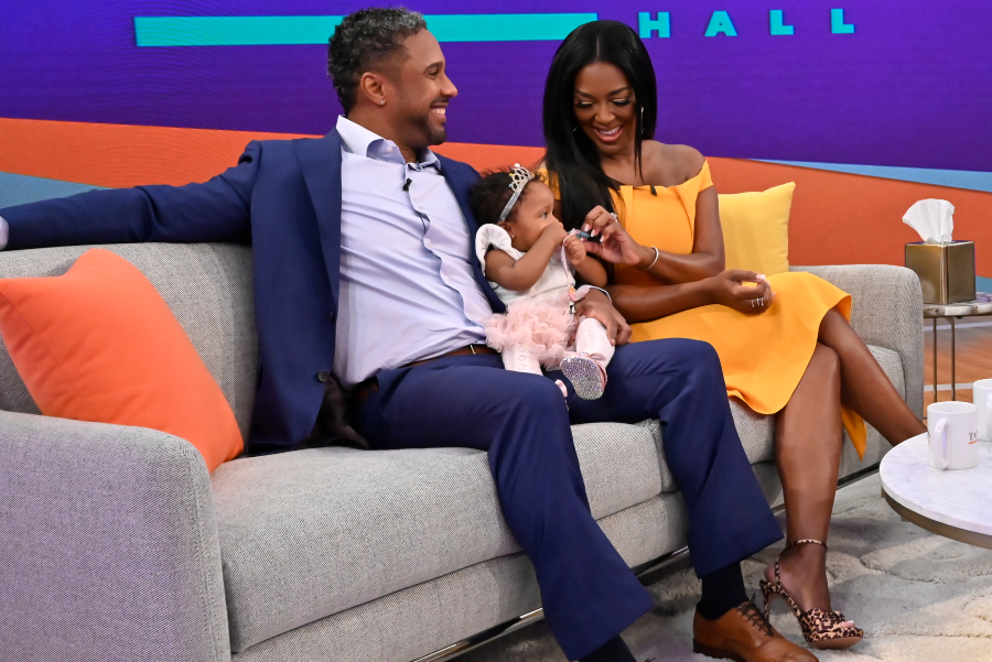 Kenya Moore and Marc Daly