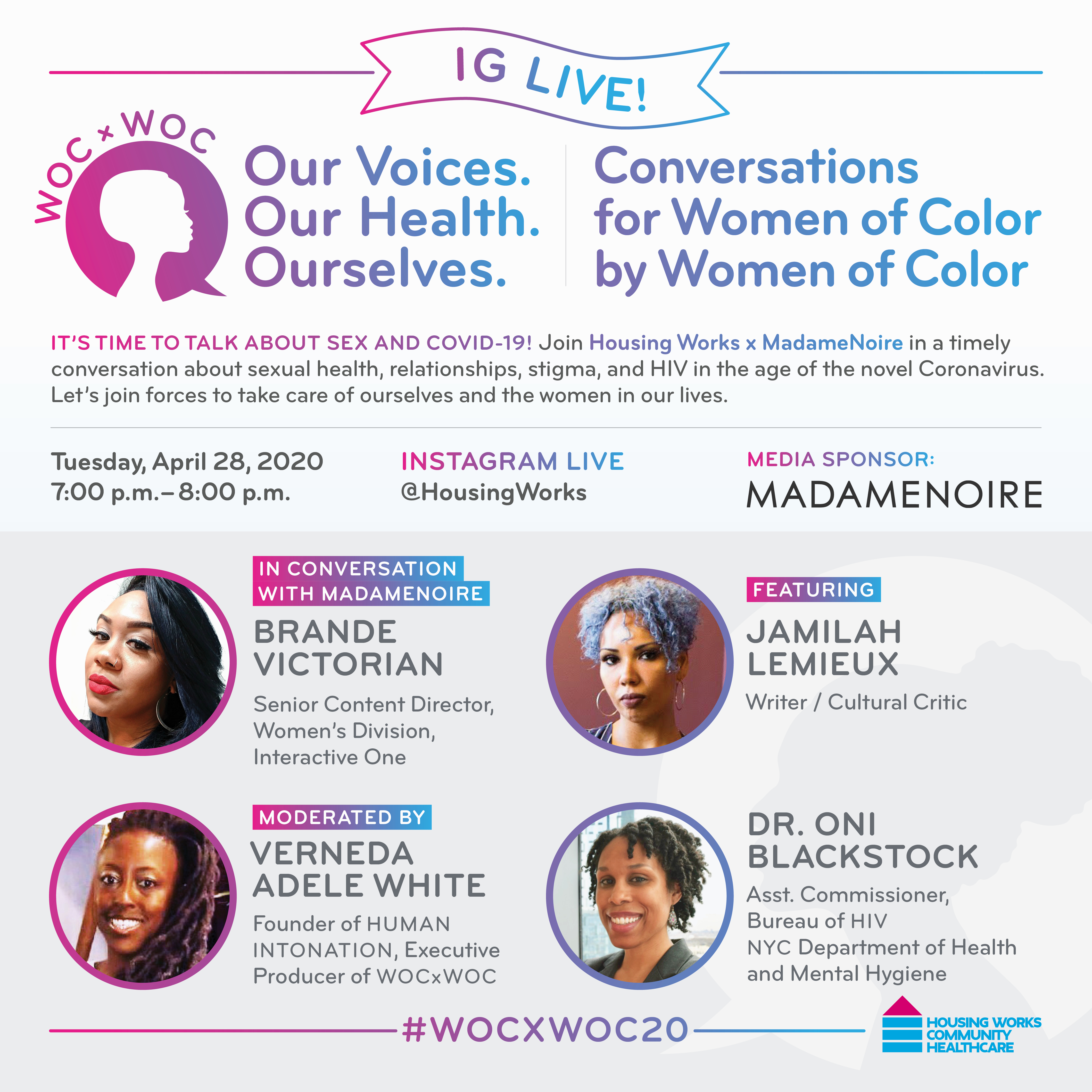 WOC x WOC: Our Voices, Our Health, Ourselves