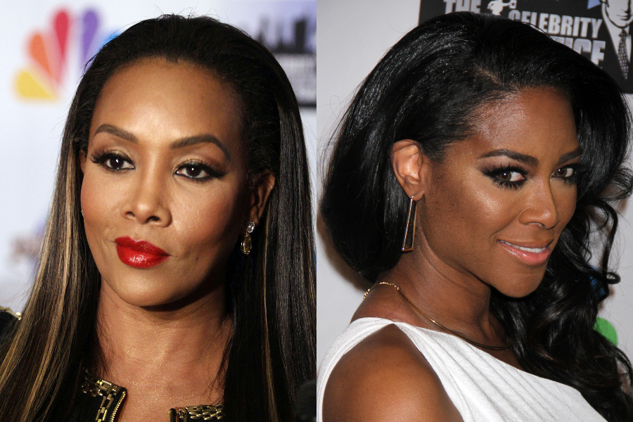 Vivica Fox and Kenya Moore