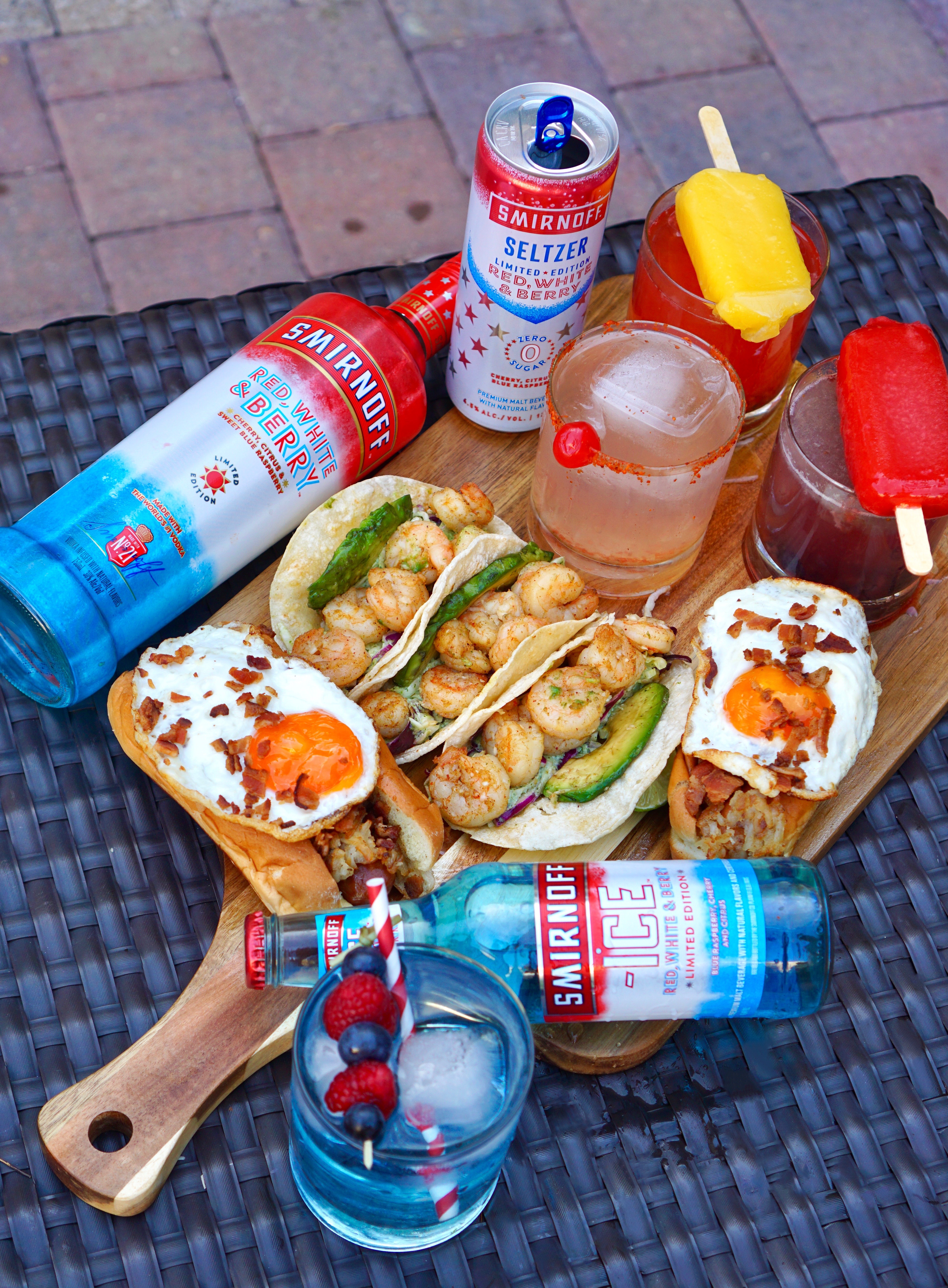 Smirnoff Seltzer Red, White & Berry