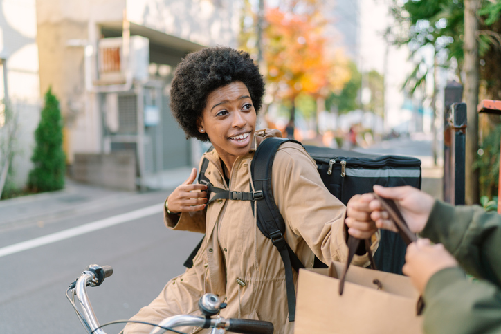 food delivery driver