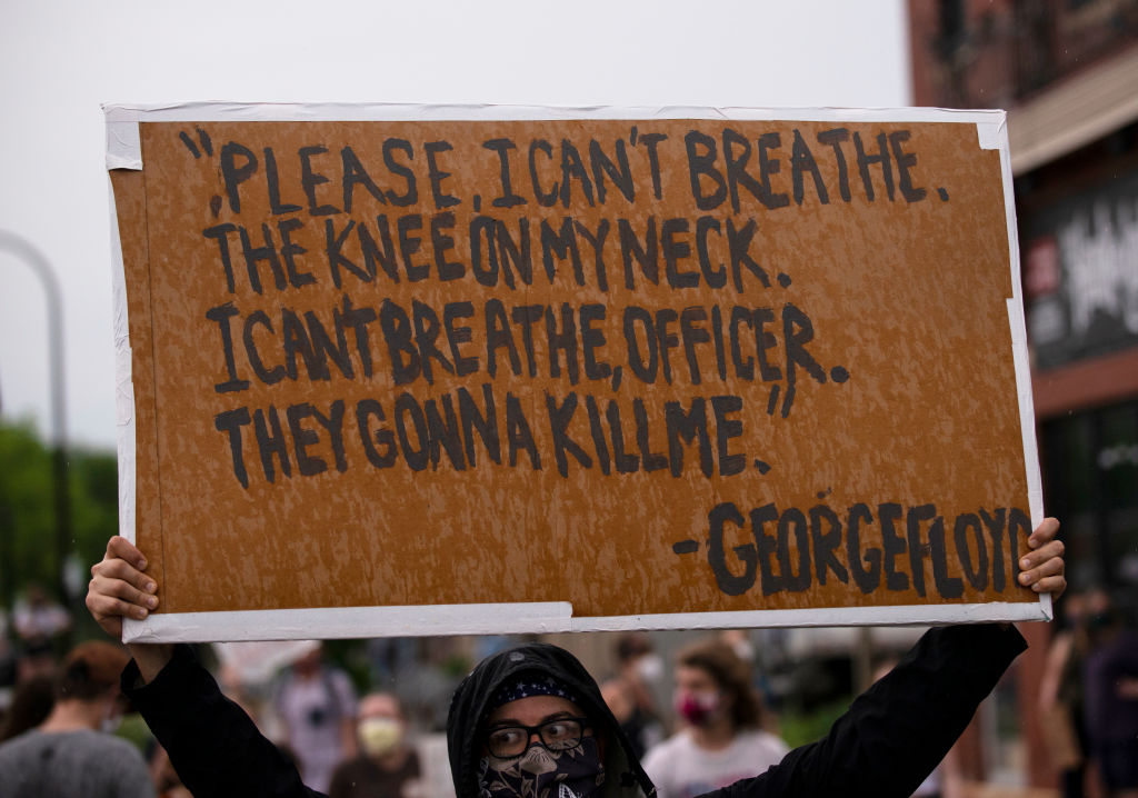 'I Can't Breathe' Protest Held After Man Dies In Police Custody In Minneapolis