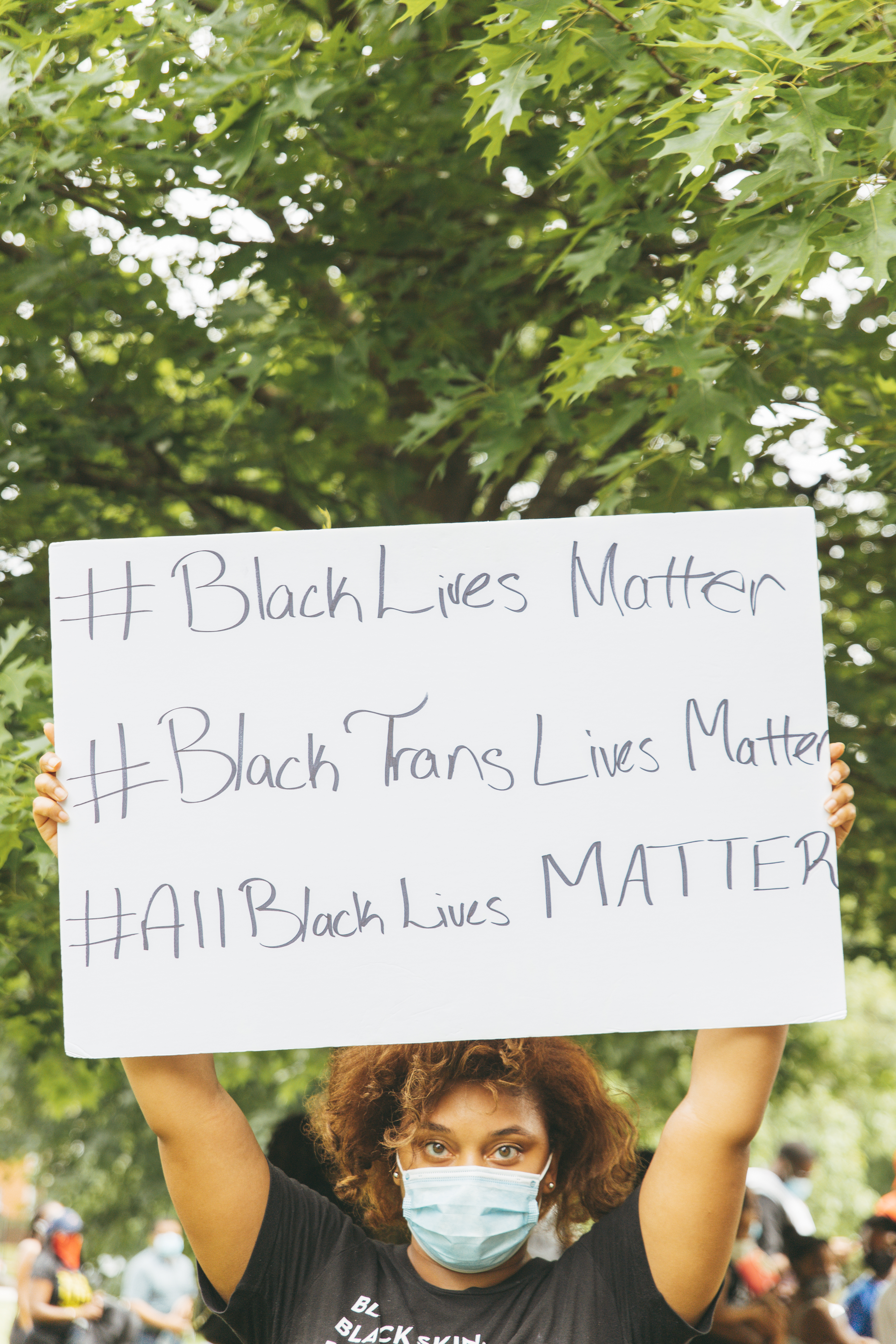 Black Women Protesting