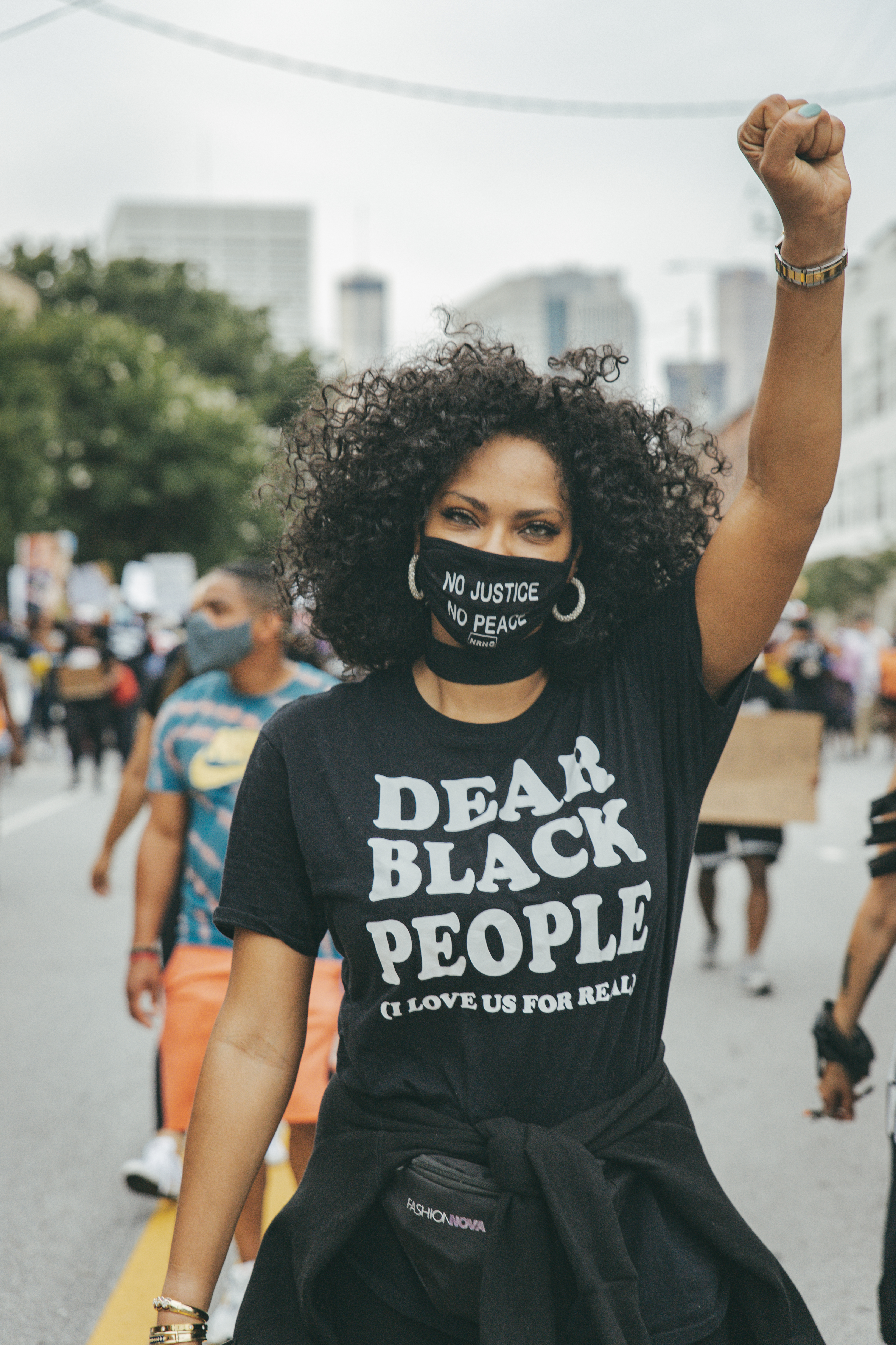 Black Women Protesting