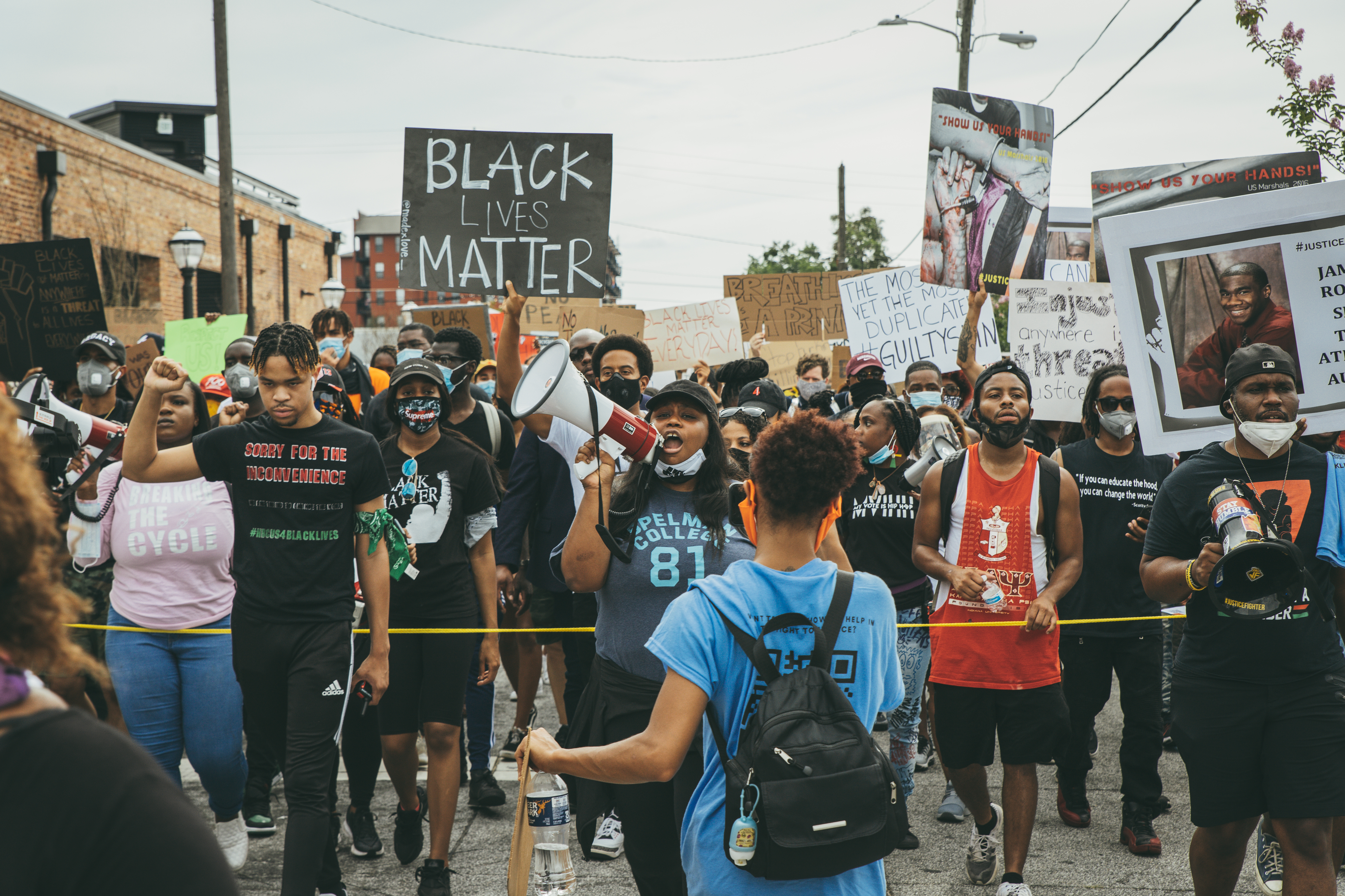 Black Women Protesting