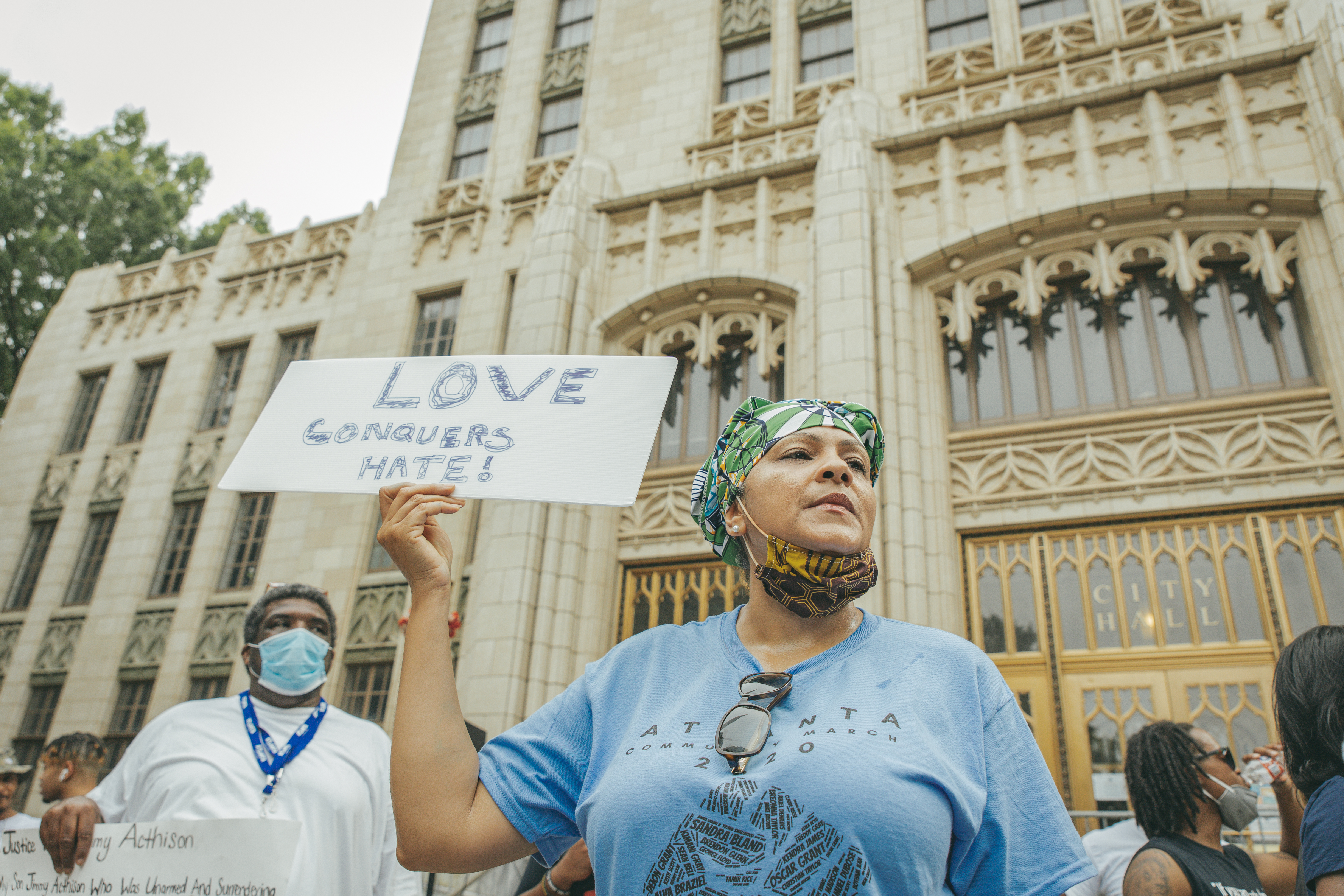Black Women Protesting