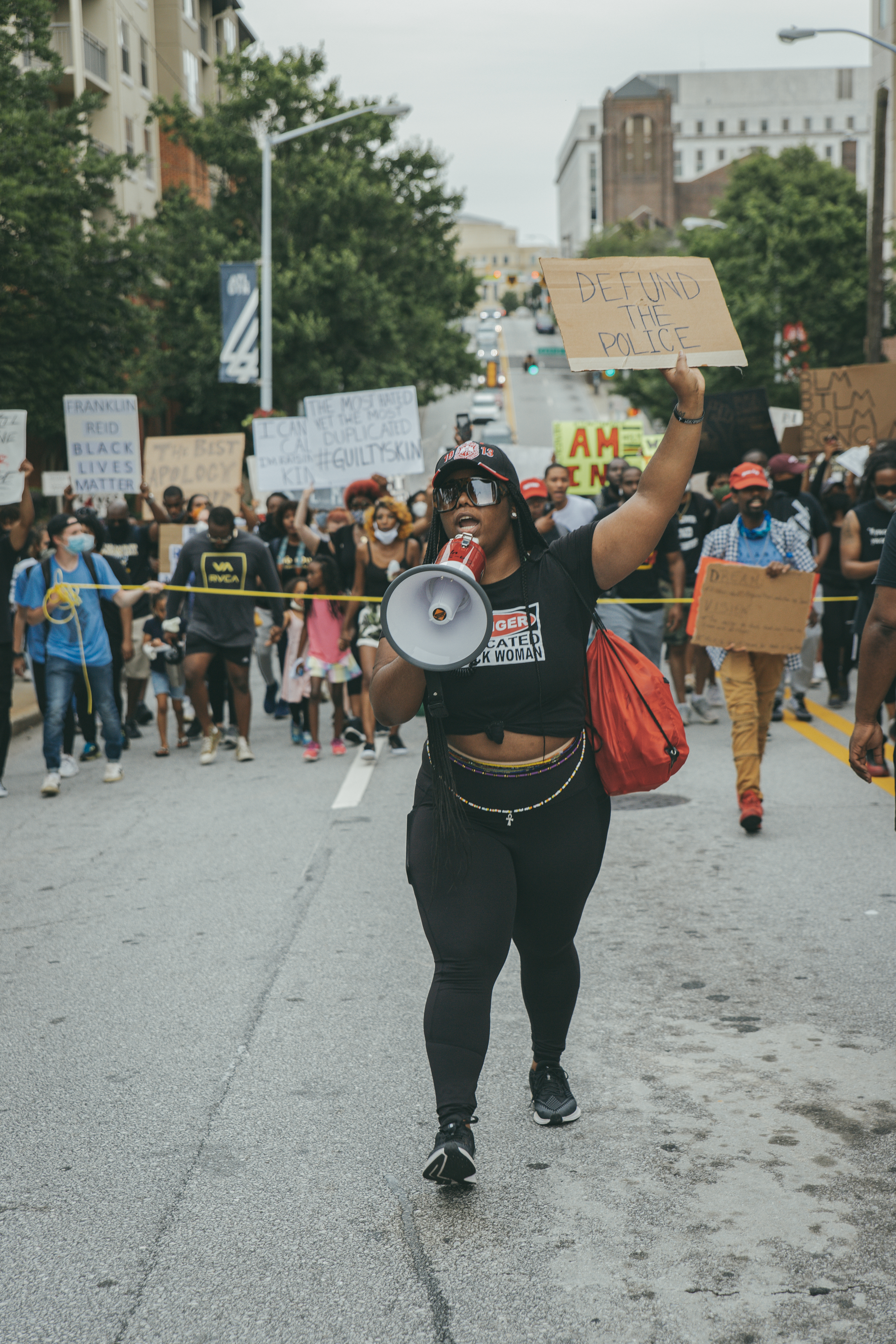 Black Women Protesting