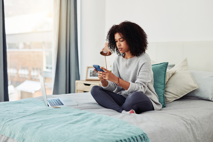 black woman hugging a friend
