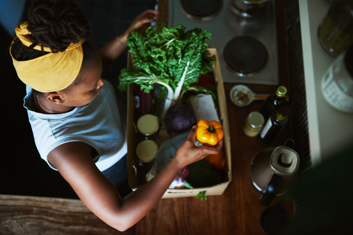 black woman hugging a friend