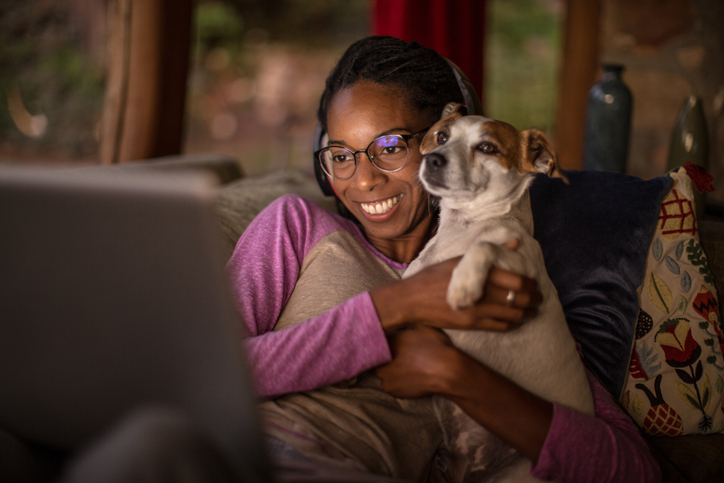 black woman hugging a friend