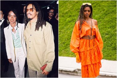 Lauryn Hill, Rohan Marley and Selah Marley