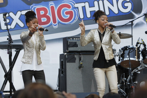 Chloe Halle hair