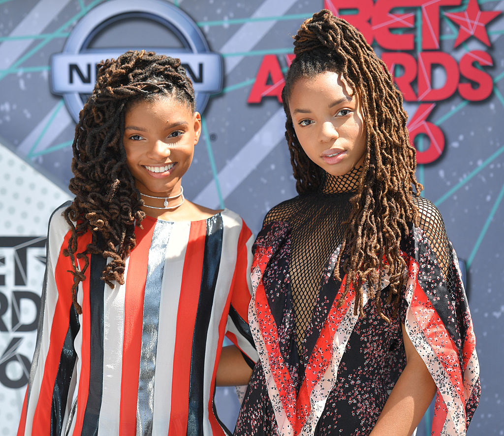 Chloe Halle hair