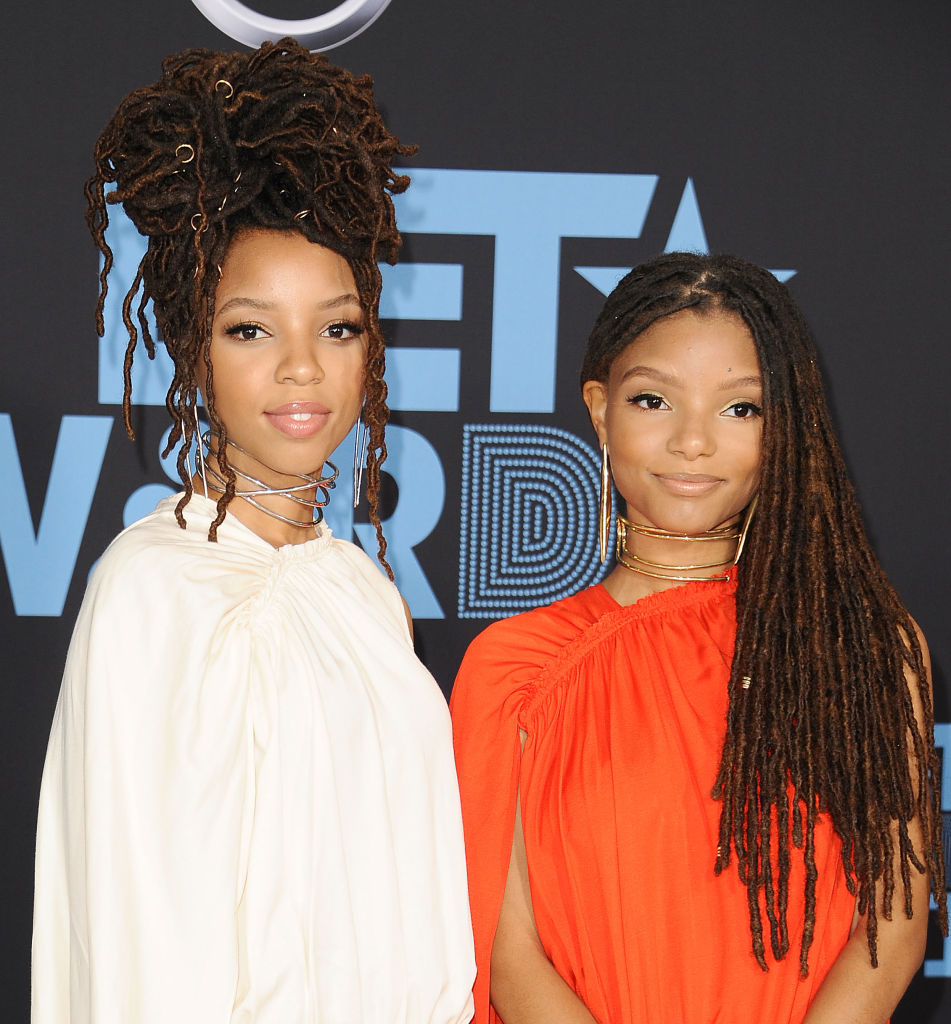 Chloe Halle hair