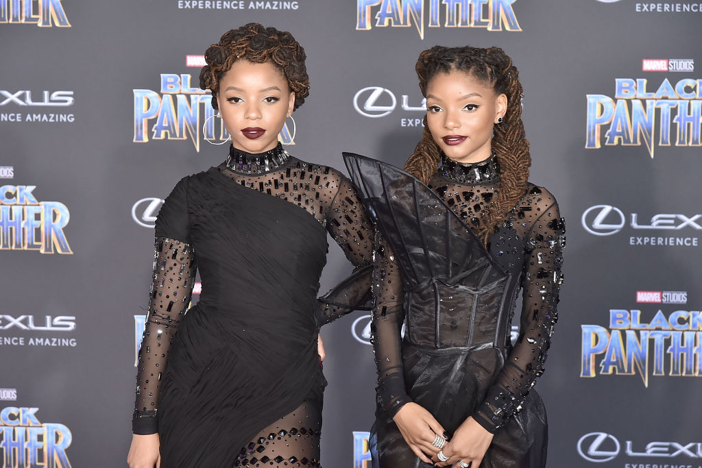 Chloe Halle hair