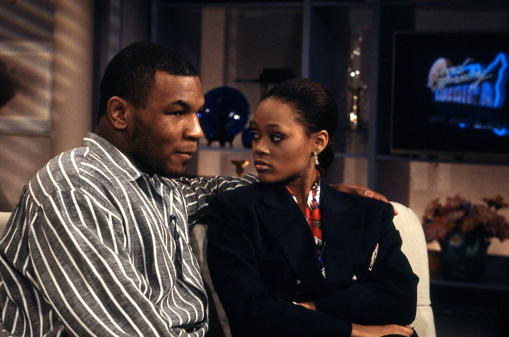Mike Tyson And Robin Givens Appear On Good Morning America