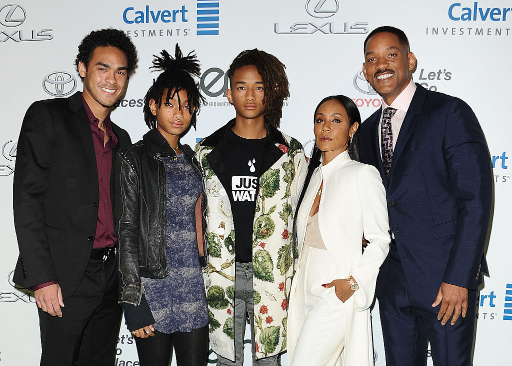Willow and Jaden Smith