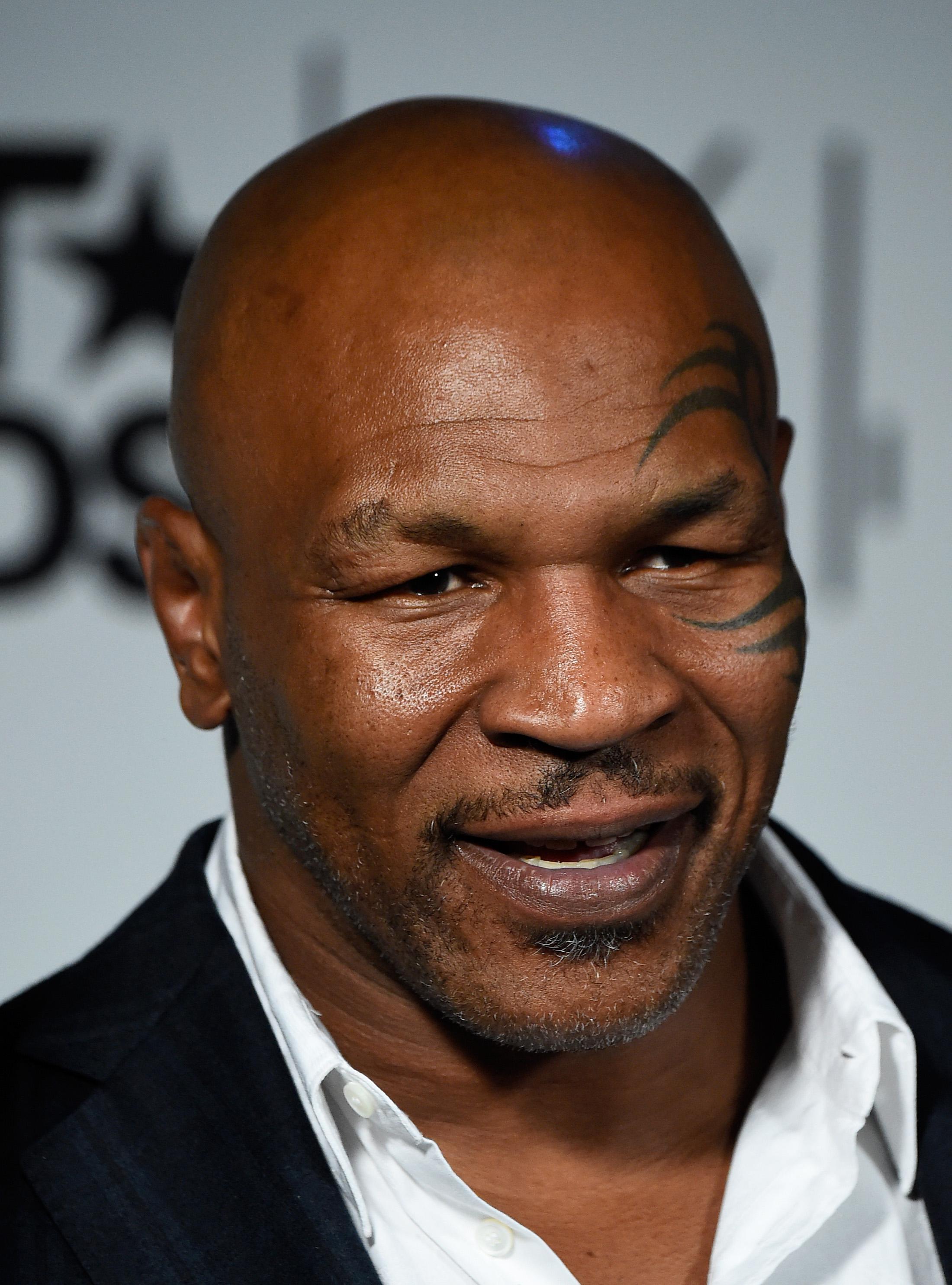 Mike Tyson at the BET AWARDS '14 - Backstage And Audience