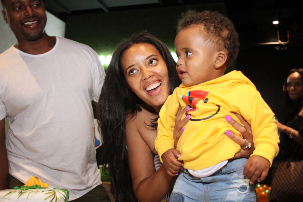 Angela Simmons baby father