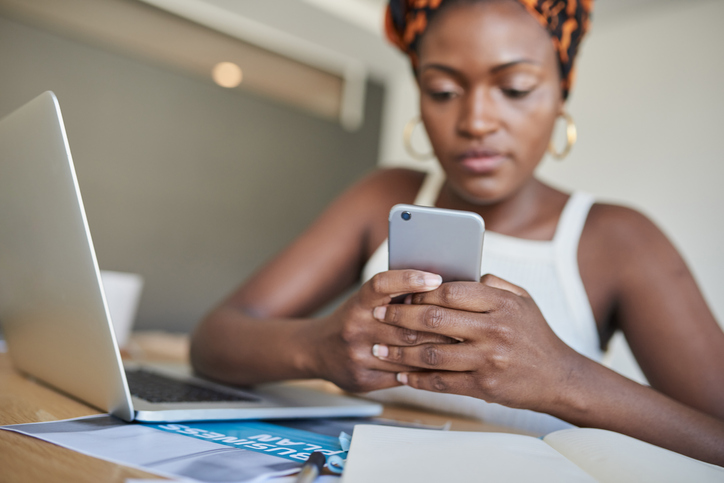 Sending texts to get a few things done