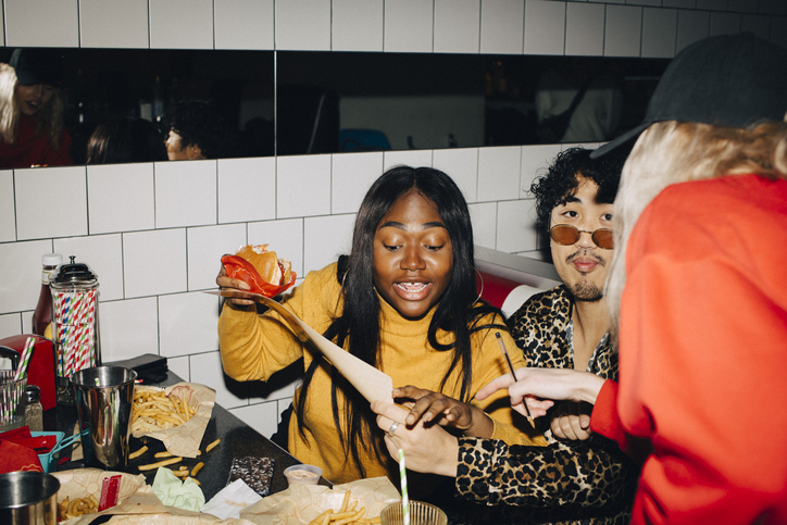 food and relationships with people