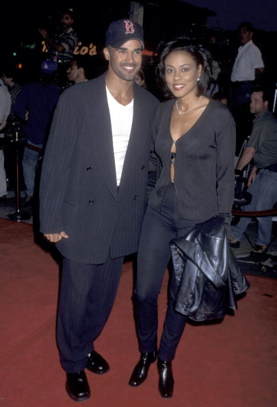Lela Rochon and Shemar Moore