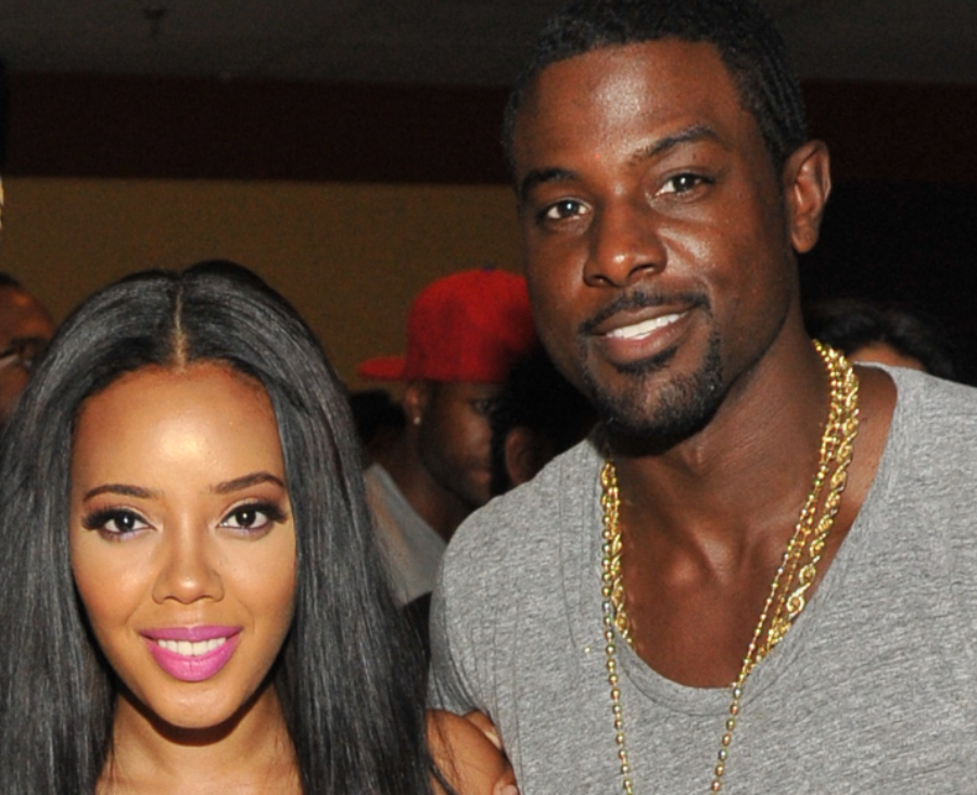 Lance Gross and Angela Simmons