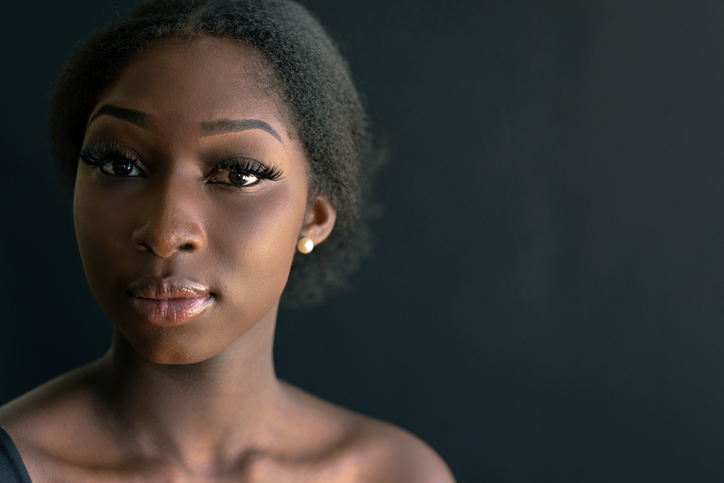 Portrait Of Young African Woman, Valentine’s Day solo