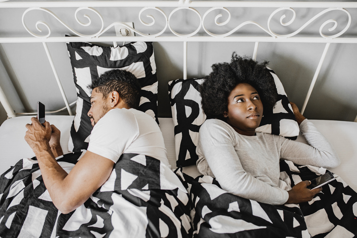 Jealousy in a relationship