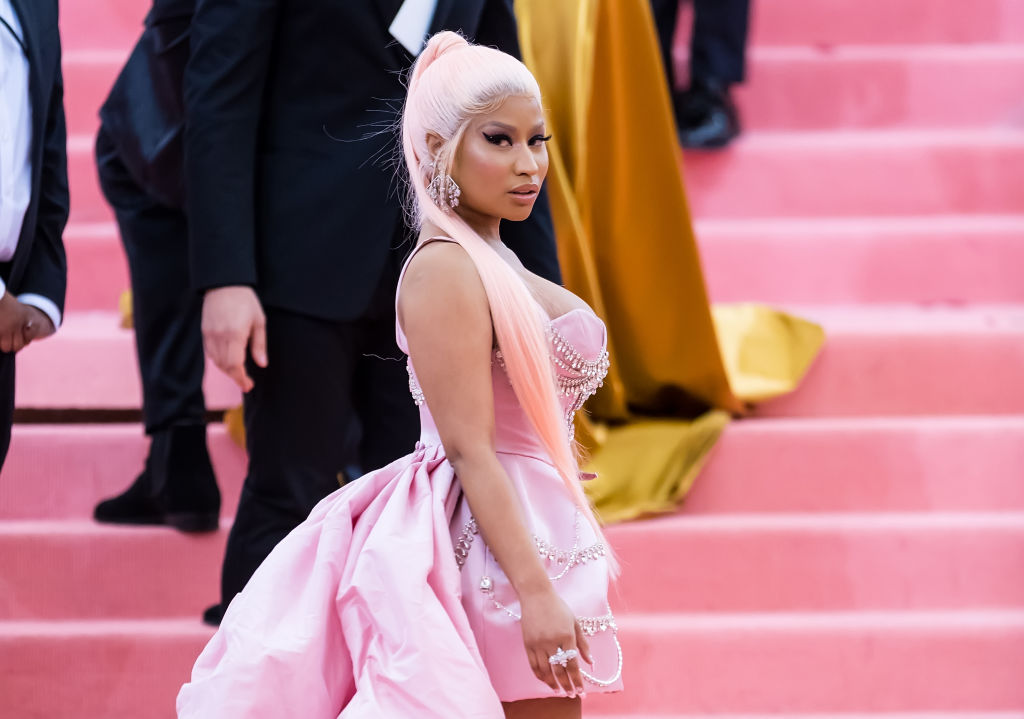 Nicki Minaj at The 2019 Met Gala Celebrating Camp: Notes on Fashion - Street Sightings