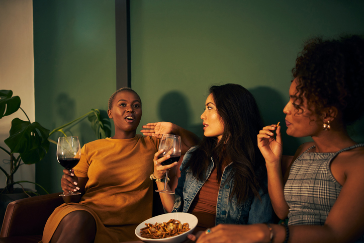 There's always some tea to spill on ladies night