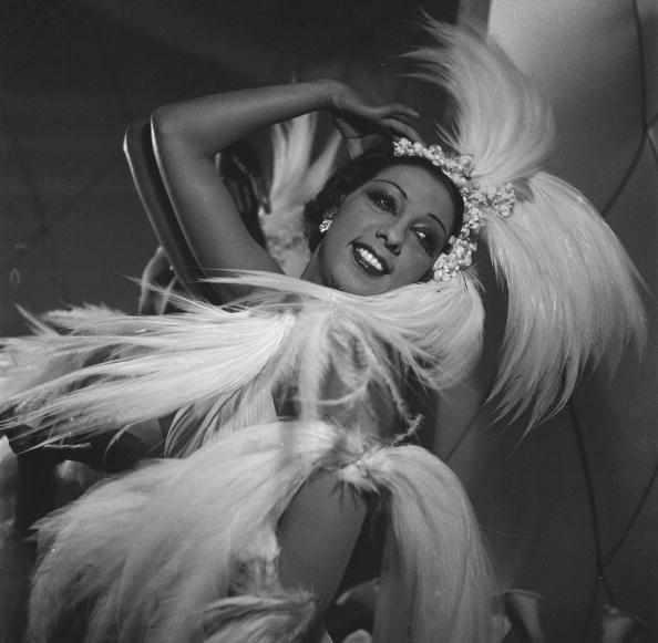 Josephine Baker (1906-1975), American artist of mu