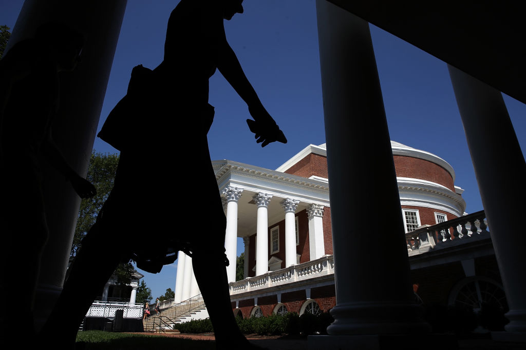 University Of Virginia Students In Charlottesville Back On Campus For Start Of New School Year