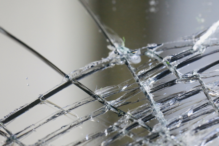 Broken mirror