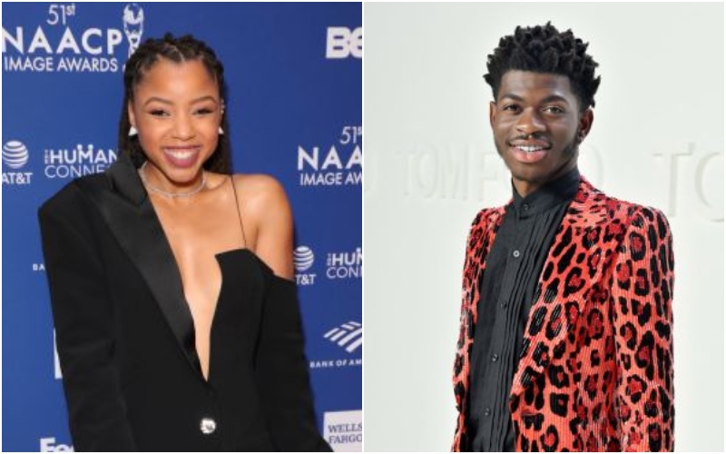 chloe bailey lil nas x
