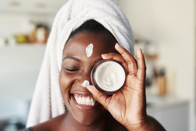 nighttime facial routine