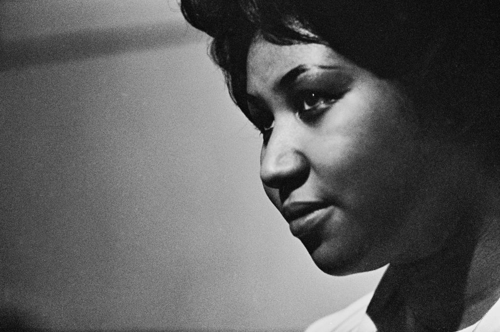 Recording of Aretha Franklin's Album 'This Girl's in Love with You' At Atlantic Studios