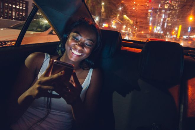 Taxi Ride in New York City