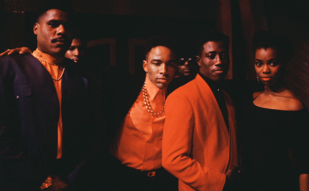 Cast Portrait On 'New Jack City' Set