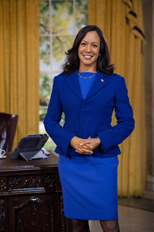 kamala harris wax figure