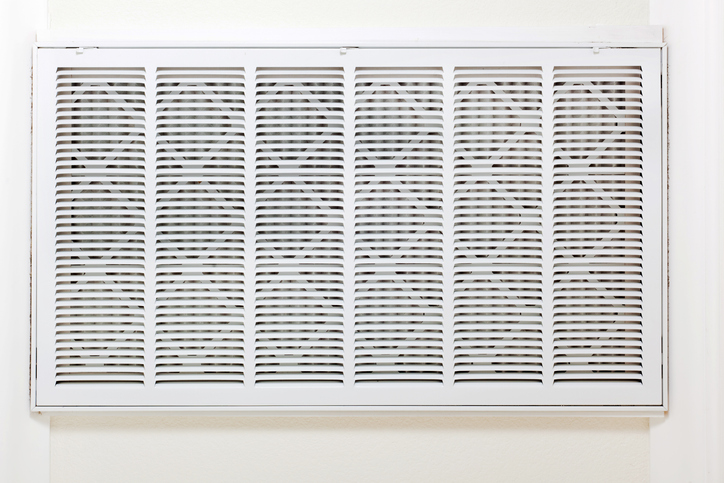 Home Heating and Air Conditioner Central front end return
