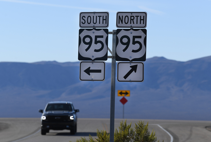 U.S. Highway 95 Junction Signs