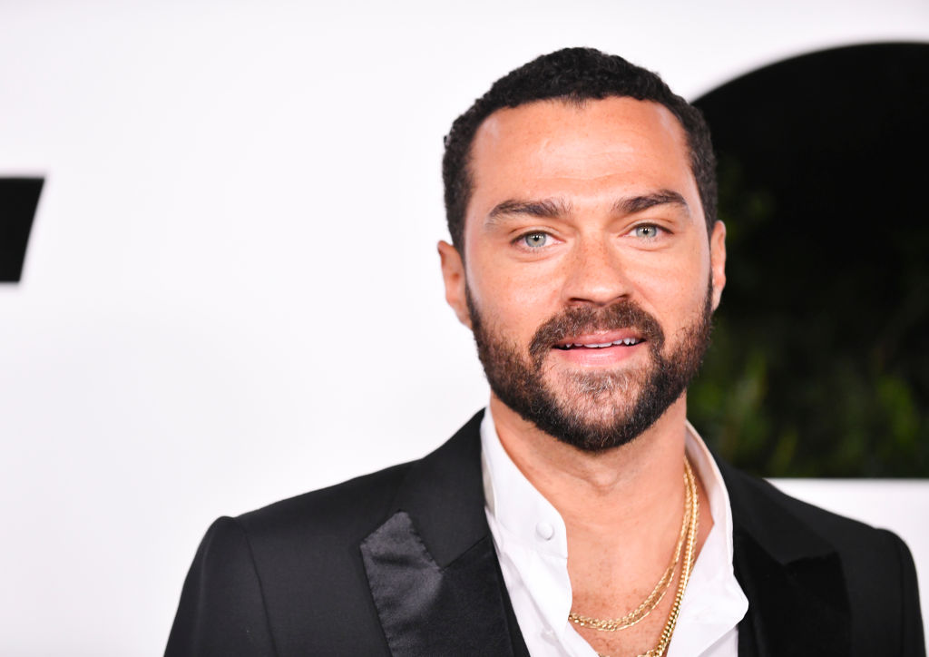 Jesse Williams on the GQ Men Of The Year red carpet