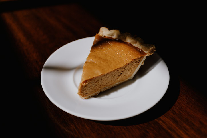 Slice of Pumpkin Pie