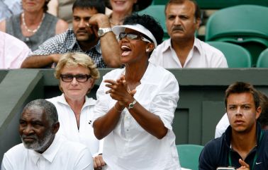 Lakeisha Williams attends the WIMBLEDON game.
