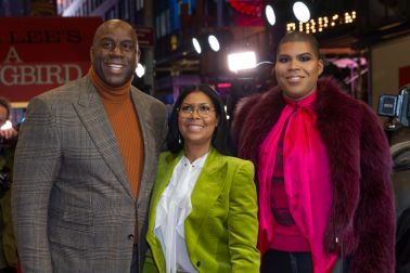 Earvin Magic Johnson, Cookie Johnson, EJ Johnson attend 'To...