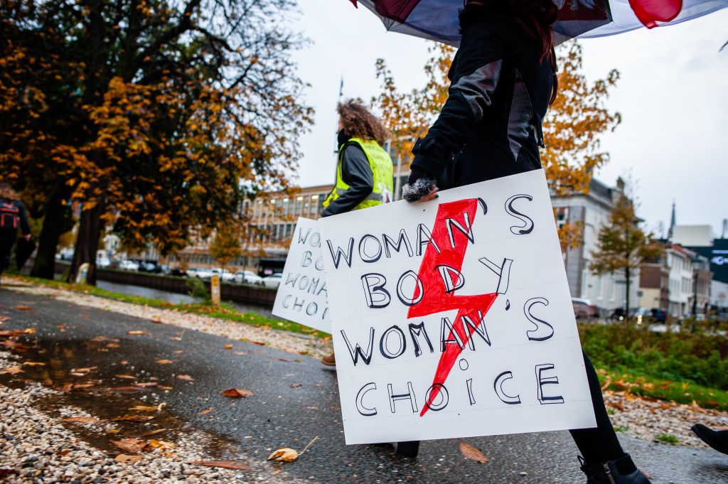 Protest Against Abortion Ban In Poland, Takes Place In The Hague