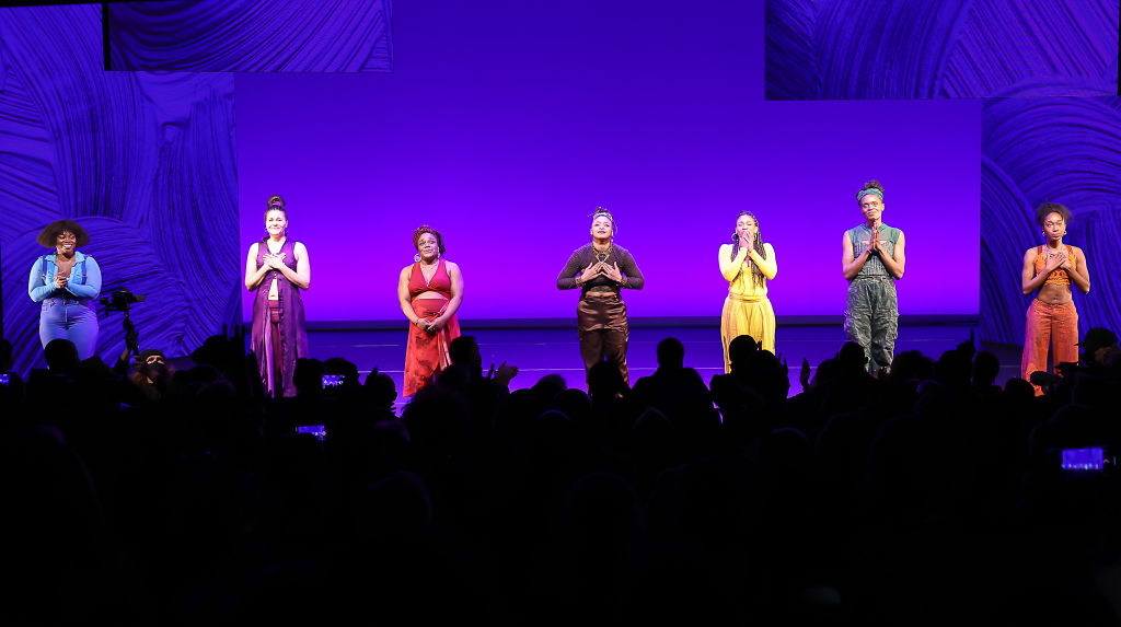 "for colored girls who have considered suicide/ when the rainbow is enuf" Broadway Opening Night