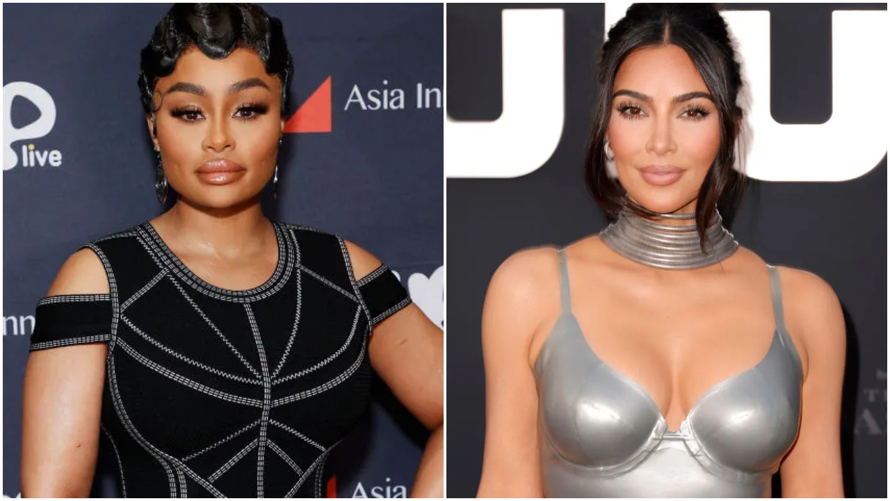 kim kardashian, blac chyna