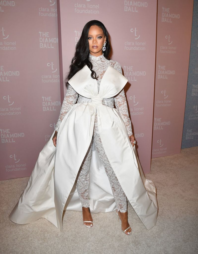 US-ENTERTAINMENT-RIHANNA-DIAMOND-BALL